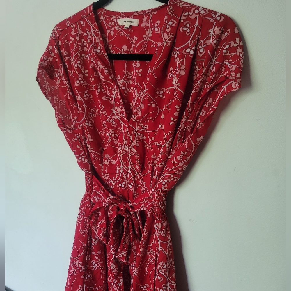 Beautiful Summer Dress | Womens Small | Red Floral Print | PerfectCondition